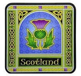 Scottish Thistle Coaster