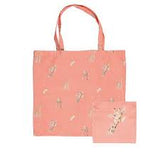 Wrendale Flowers Girraffe Foldable Shopping Bag