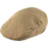 Herringbone Tweed Flat Cap