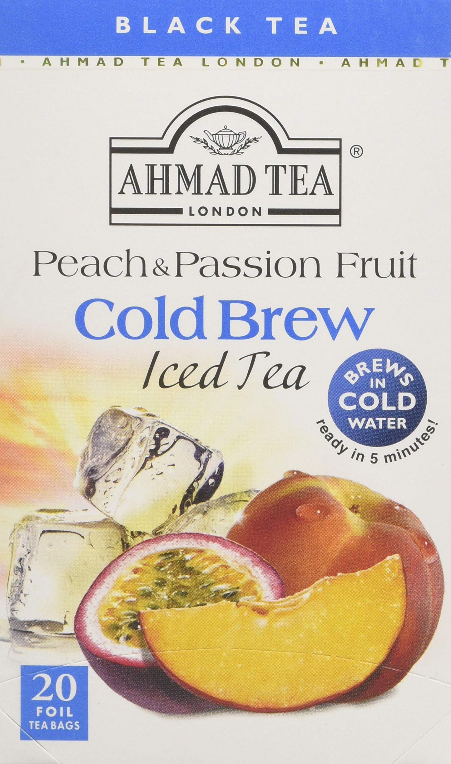 Peach & Passion Fruit - Black Tea, 20' Tea Bags