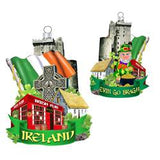 Kurt Adler 5" Glass Irish Glass Ornament