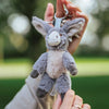 Wrendale Jack Donkey Plush Character Keyring