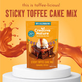 Creative Nature Free From Sticky Toffee Cake Mix 300g