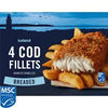 Iceland 4 Cod Fillets Breaded