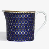 Halcyon Days Antler Trellis Midnight Blue Creamer Jug