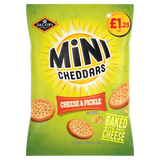 Jacobs Mini Cheddars & Pickle 90g