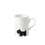 Roy Kirkham Dogs Black and White Scottie Lucy Mug 325ml