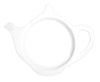 Roy Kirkham White Bone China large Teabag Tidy