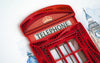 Quilled London Telephone Box Card