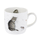 Wrendale Cat Mug and Mouse 14oz