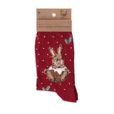 'Little Pudding' Rabbit Socks Ladies size US 6-10