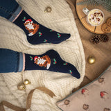 'Festive Fox' Fox Socks Ladies size US 6-10