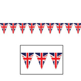 Union Jack Bunting 12 flags