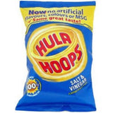 Hula Hoops Salt and Vinegar Crisps 34g