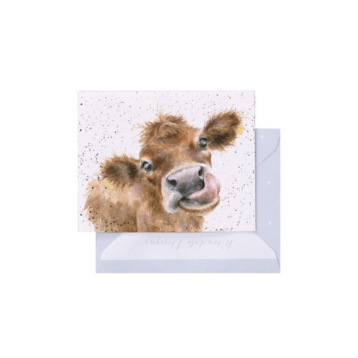 Wrendale 'Moooo' Cow Enclosure Card – Taste Of Britain