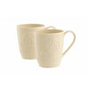 Belleek Celtic Mugs set of 2 10oz in a Gift Box, made in IRELAND