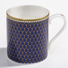 Halcyon Days Antler Trellis Midnight Mug