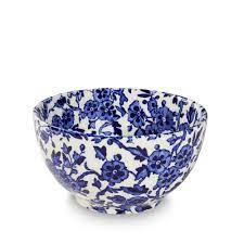 Burleigh Blue Arden Sugar Bowl – Taste Of Britain